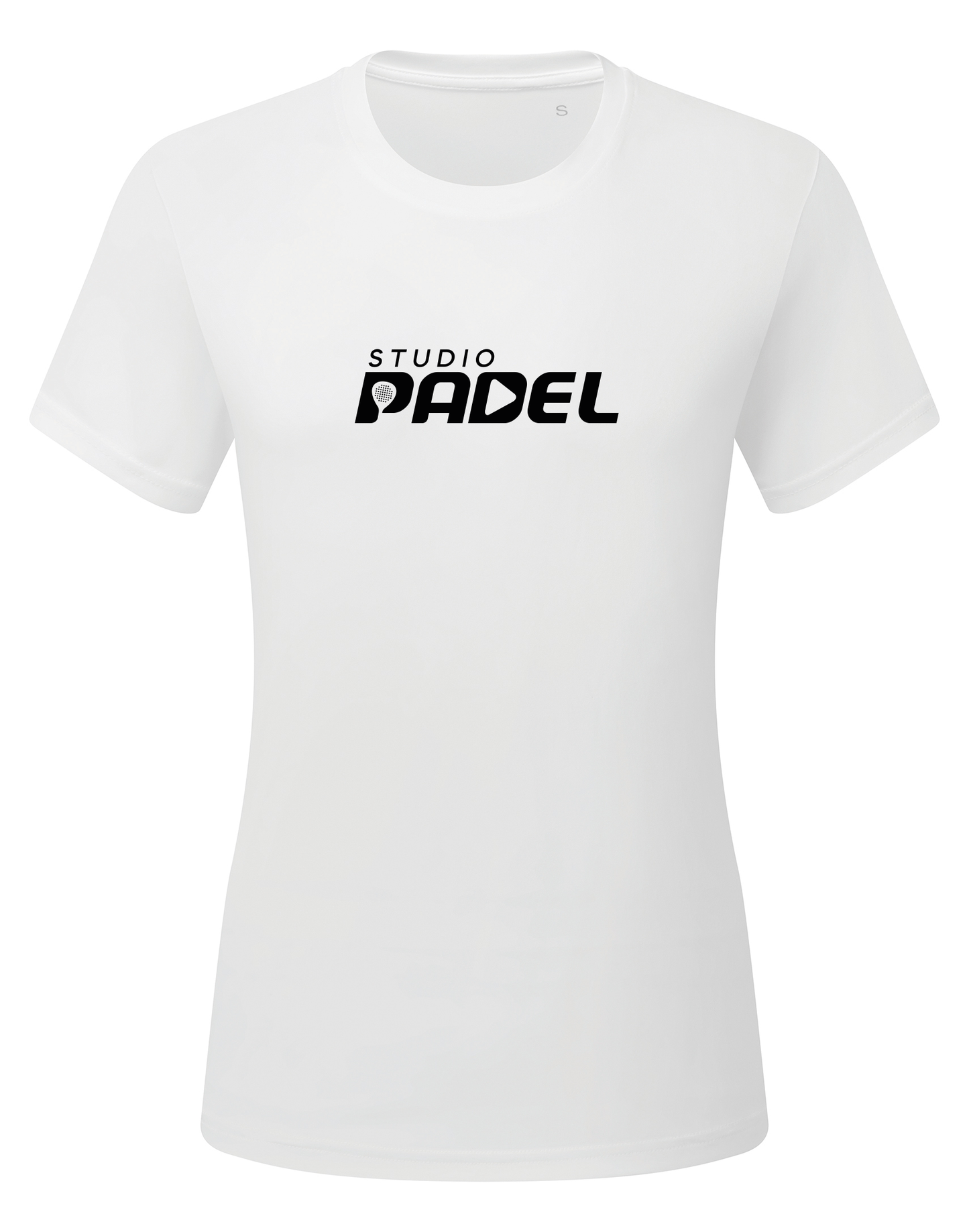 Studio Padel T-shirt med namntryck Vit - Dam
