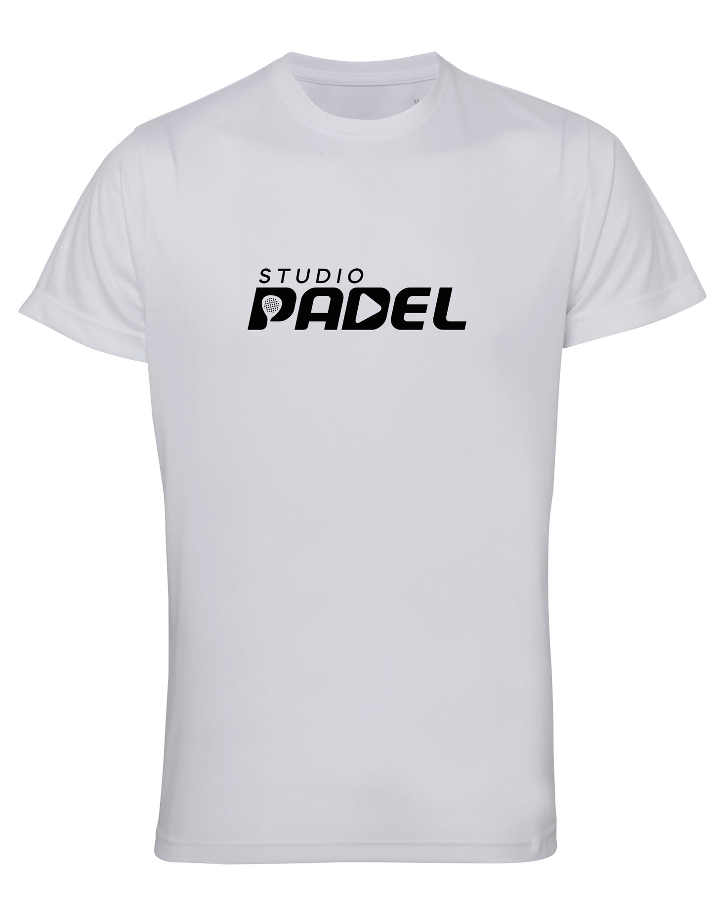 Studio Padel T-shirt med namntryck Vit - Herr